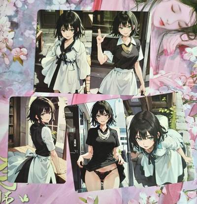 满赠PR！！龙虎卡牌-七八场（满200元包邮，无佣金，每周六结拍，欢迎送拍） - 彩闪5张 补丁 一拳超人吹雪 小套