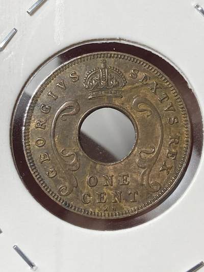 2026年第三十五场(总第二百零四场）外国精品纸夹币场(免佣金) - 英属东非1951年1分(乔治六世第二版，KN标金斯诺顿厂造)