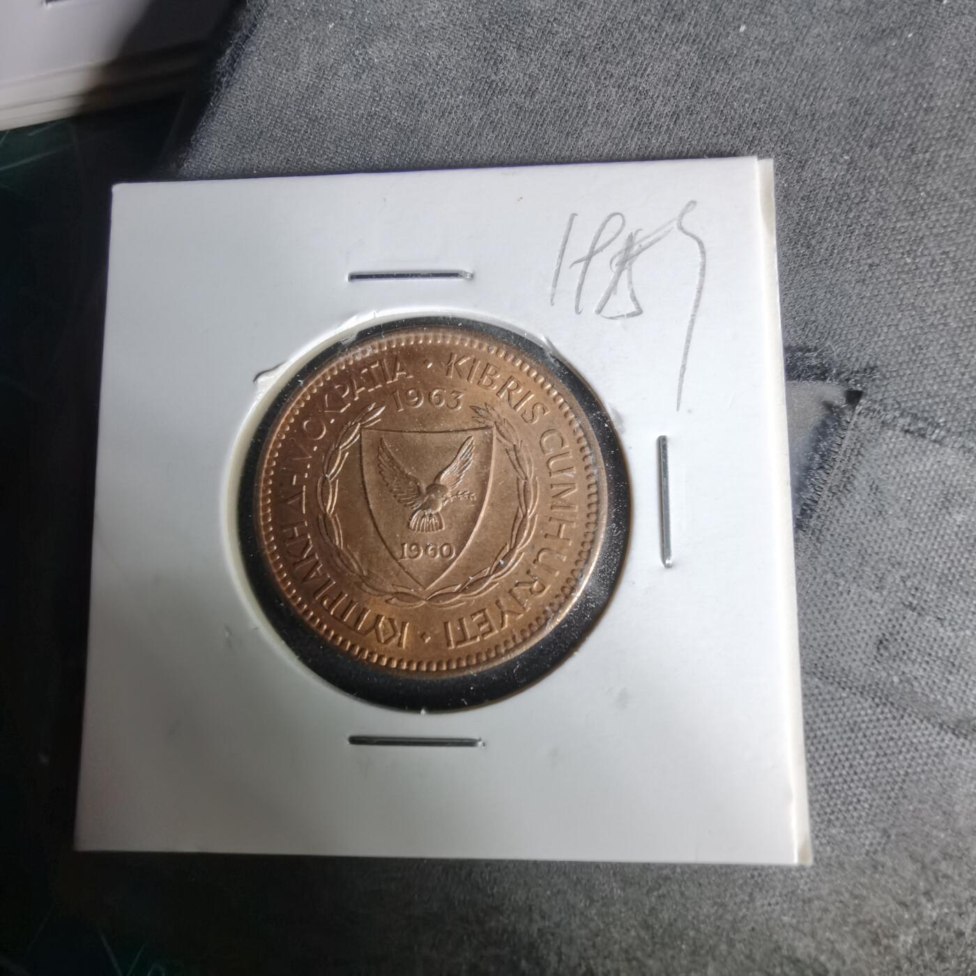 沼泽如烟--第1019场 塞浦路斯1963年5米尔