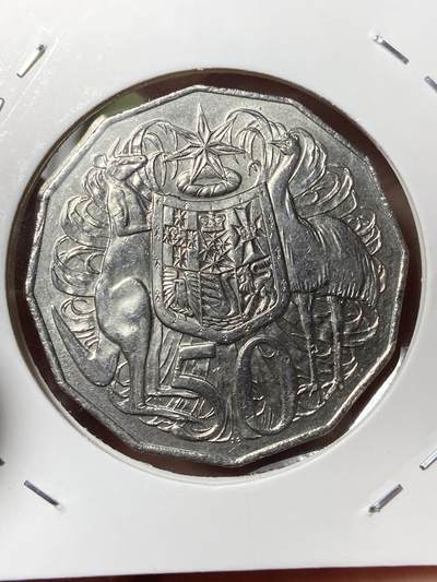 2026年第三十五场(总第二百零四场）外国精品纸夹币场(免佣金) - 澳大利亚🇦🇺2016年50分(改为十进制货币50周年纪念币)