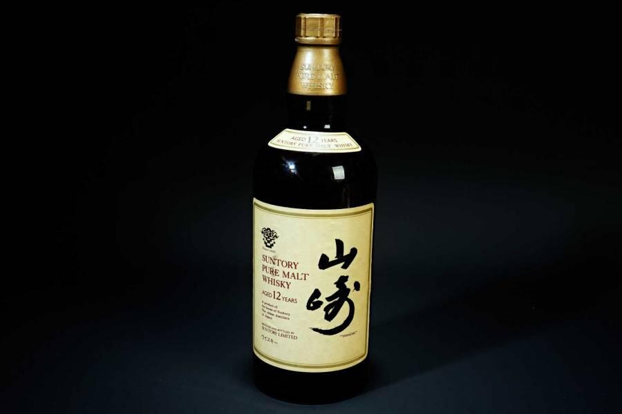 上海都达杂项专场五十二【全场包邮】 山崎12年大金花威士忌750ml43度 1瓶