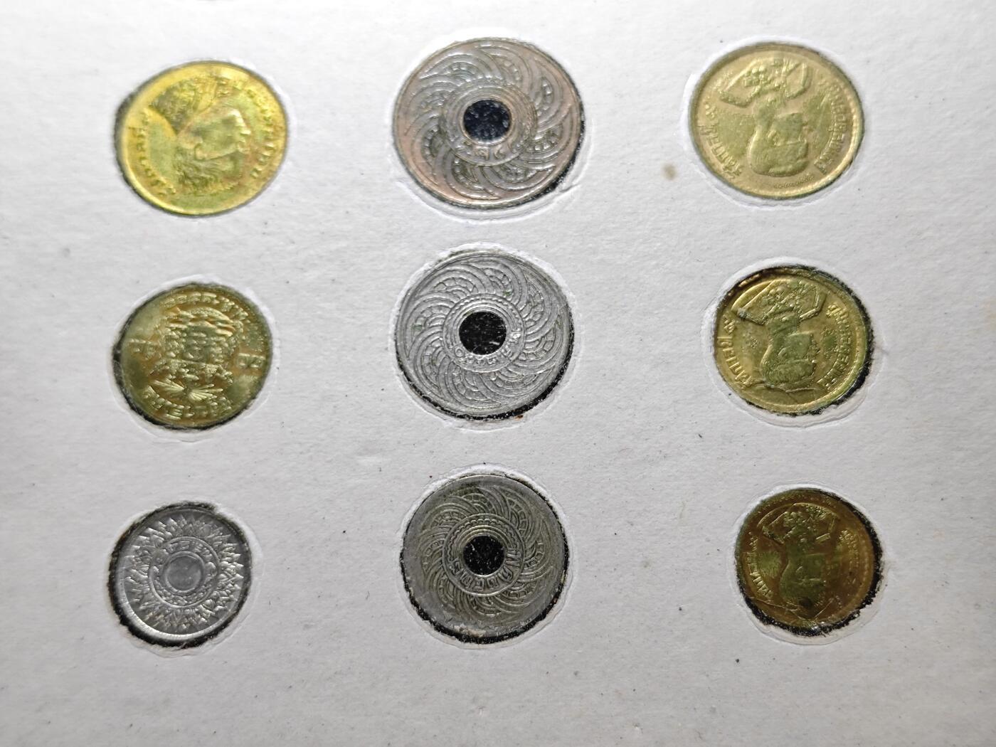 KK钱币收藏小铺   套币专场 2月预留时间 周末发货  泰国套币 含纪念币 萨当铜镍币