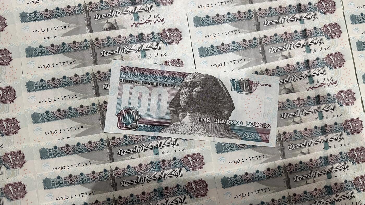 《外钞收藏家》第六百一十七期（精选场）（长期征集拍品、欢迎藏友们联系合作） 埃及100镑 40张一起 全新UNC