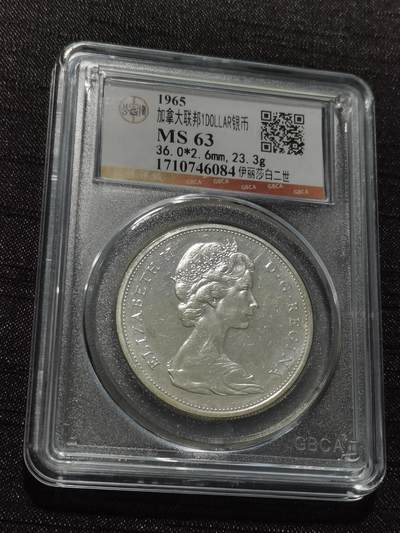 天下钱庄专场欢迎参拍 - 加拿大1加元银币