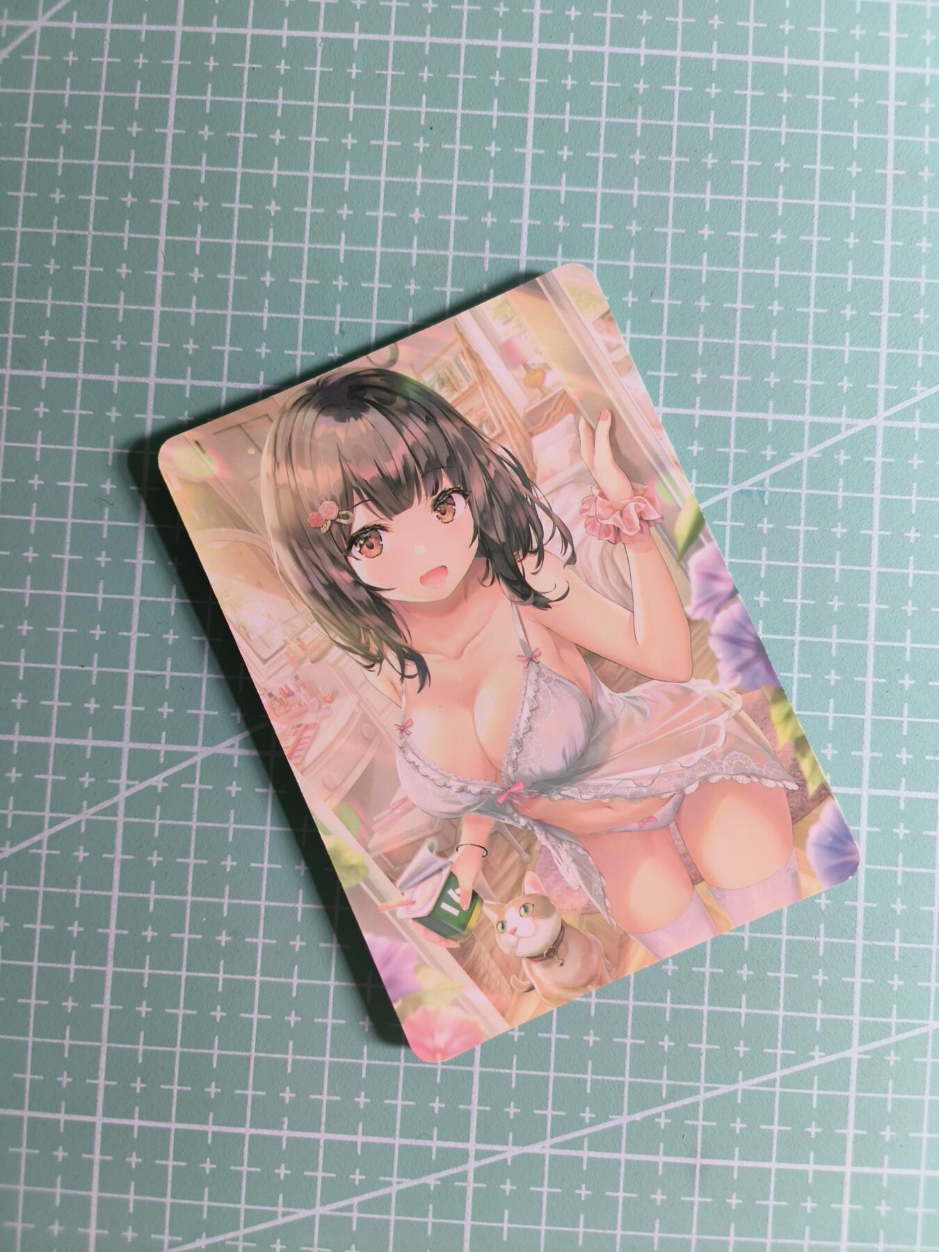 C先生卡牌 第24期  零抽层收拍品，送拍加微私聊 【彩闪】游戏《原神》6张