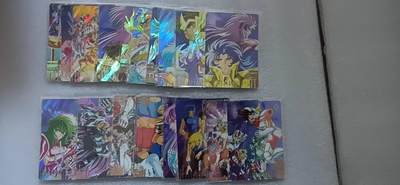 卡游专场  不寄存 - 卡游 圣斗士星矢 原膜SSR 一套 19张