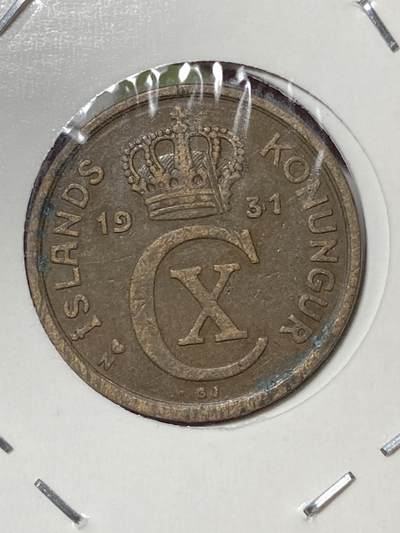 2026年第三十五场(总第二百零四场）外国精品纸夹币场(免佣金) - 丹属冰岛王国🇮🇸1931年2奥拉(克里斯蒂安十世时期，N–GJ版)