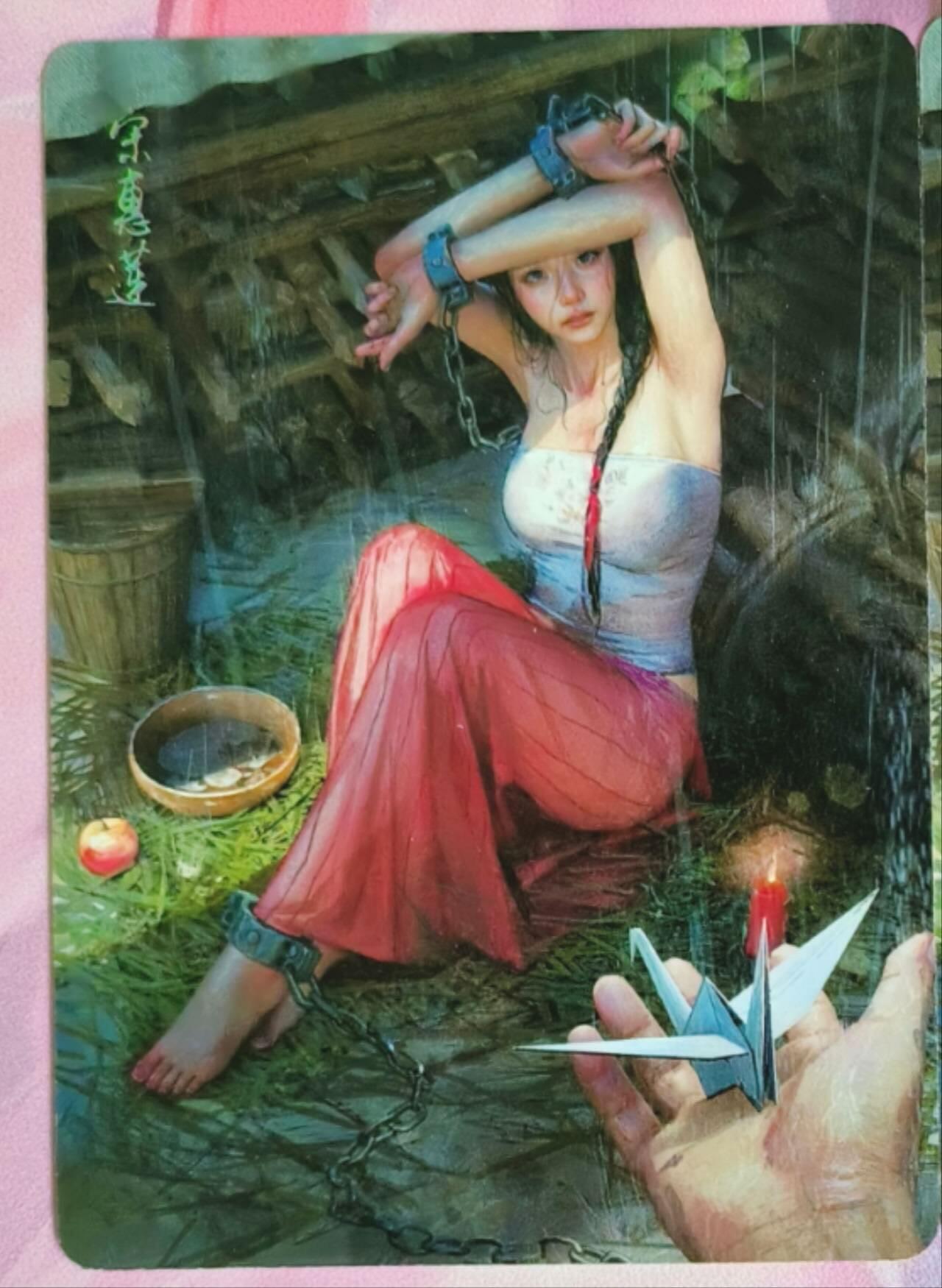 满赠PR！！龙虎卡牌-七八场（满200元包邮，无佣金，每周六结拍，欢迎送拍） 普卡2张 燎原 刷子人间传 - 宋慧莲 二渐变