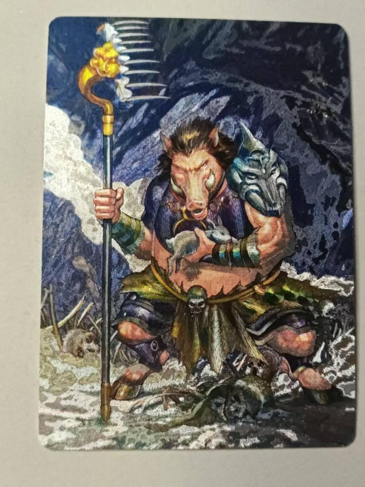 满赠PR！！龙虎卡牌-七八场（满200元包邮，无佣金，每周六结拍，欢迎送拍） 粗闪卡 百里卡牌 港漫水浒 周胜 - 猪八戒