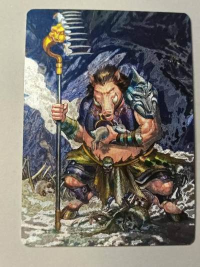 满赠PR！！龙虎卡牌-七八场（满200元包邮，无佣金，每周六结拍，欢迎送拍） - 粗闪卡 百里卡牌 港漫水浒 周胜 - 猪八戒