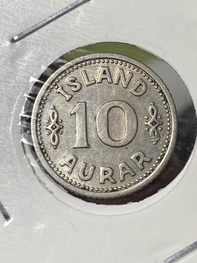 2026年第三十五场(总第二百零四场）外国精品纸夹币场(免佣金) - 丹属冰岛王国🇮🇸1940单年份10奥拉(克里斯蒂安十世时期，无标版)