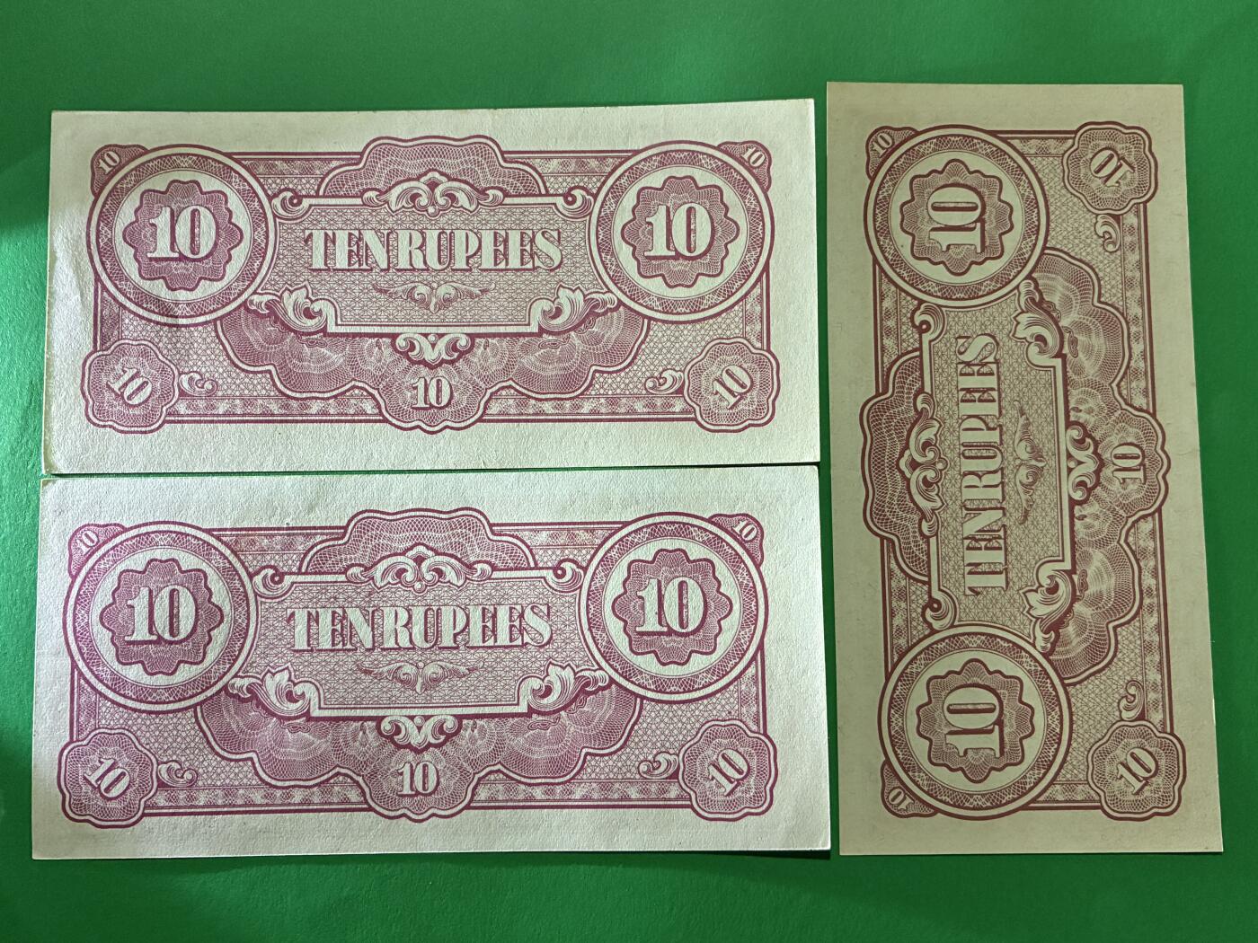 咖啡豆•收藏 2026年Mar_18th世界各国纸币拍卖 8枚 小日本 军票/纸币/银行券 全新UNC 外国纸币