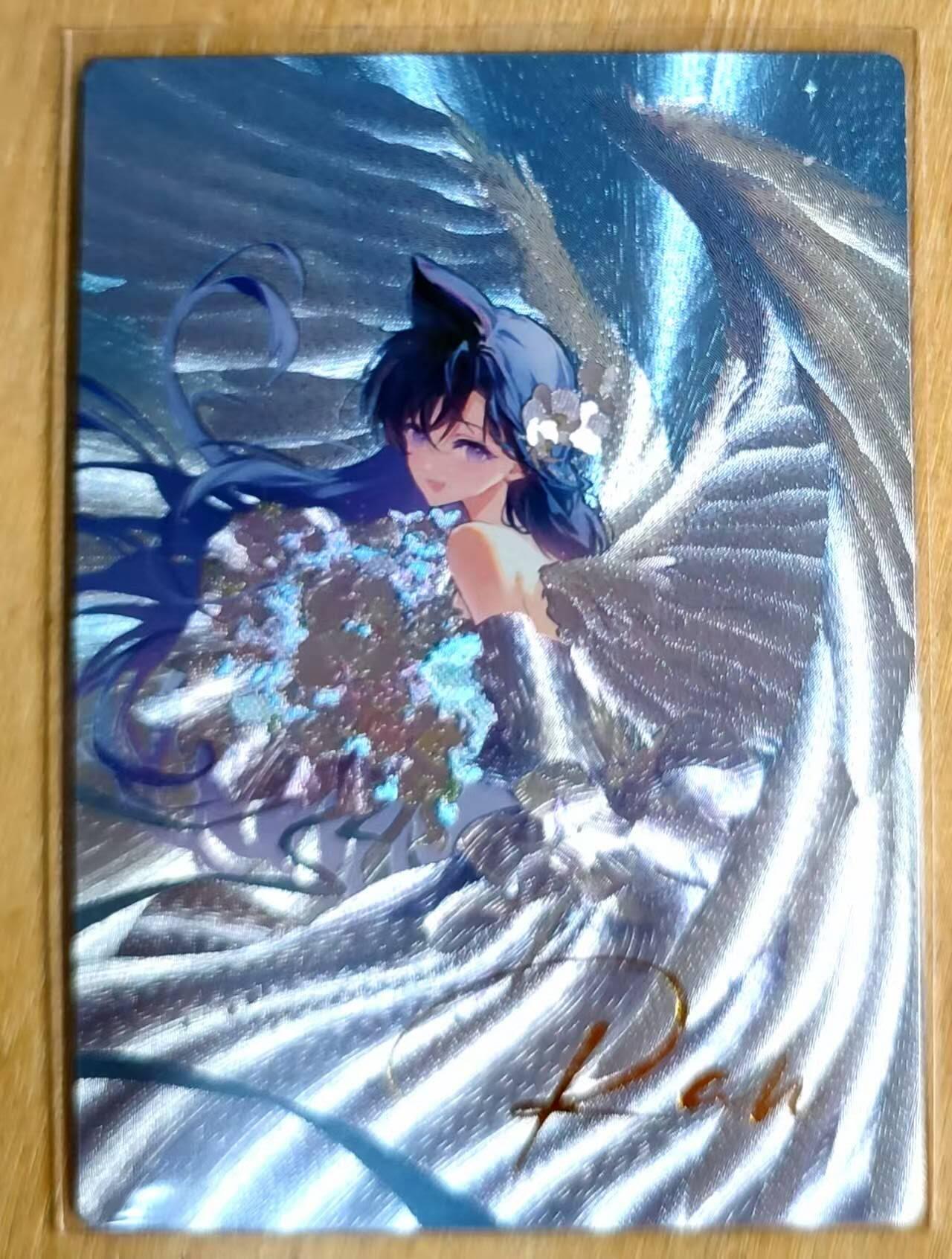 满赠PR！！龙虎卡牌-七八场（满200元包邮，无佣金，每周六结拍，欢迎送拍） 粗闪 名侦探柯南 唯美婚纱小兰