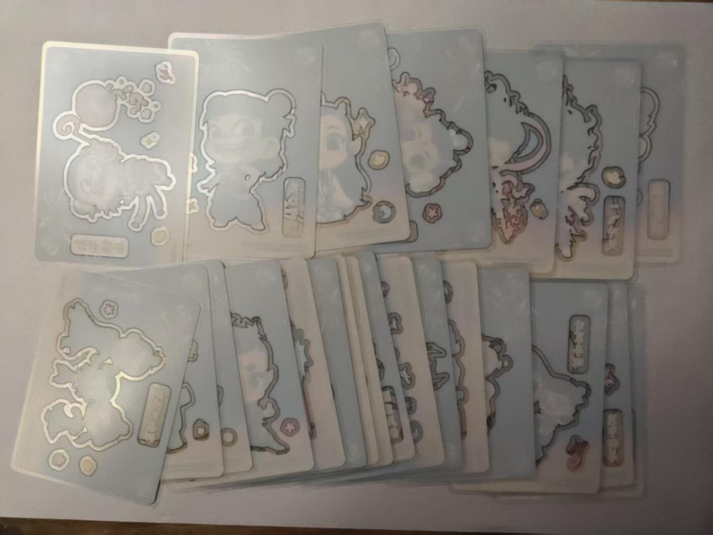 满赠PR！！龙虎卡牌-七八场（满200元包邮，无佣金，每周六结拍，欢迎送拍） 23张  卡游哪吒  TR贴纸卡