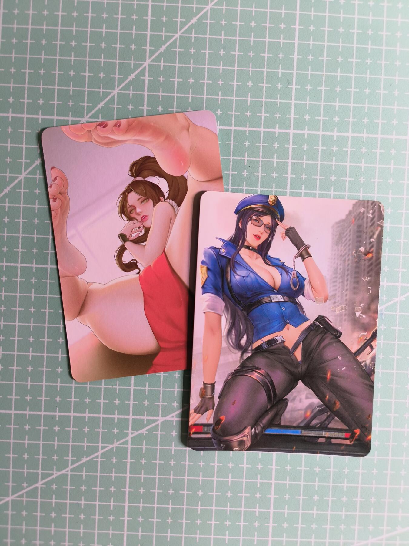 C先生卡牌 第24期  零抽层收拍品，送拍加微私聊 【彩闪】卡通动漫—反面艺术