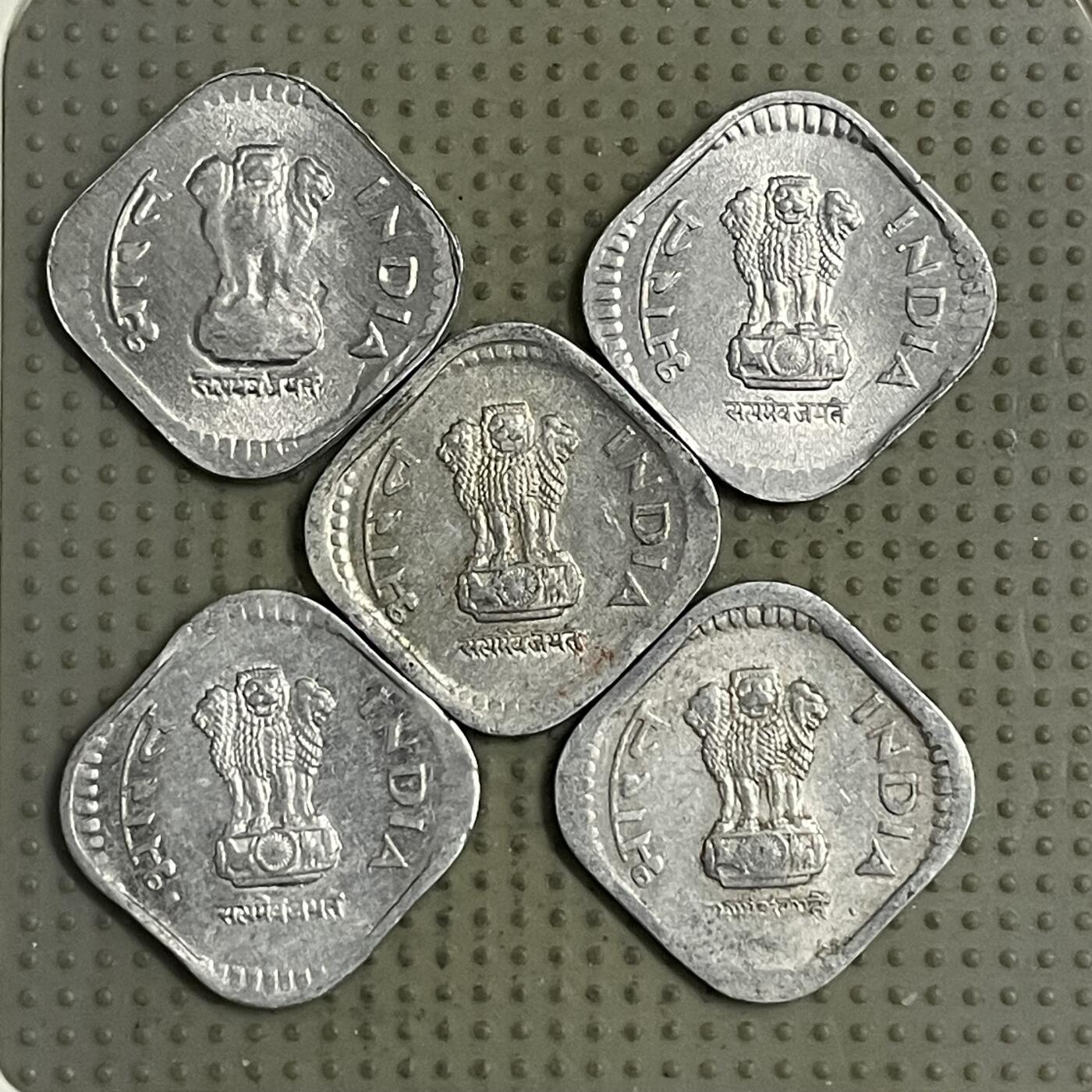 2026年第34场各国散币拍卖（总第184场） 印度5派沙5枚