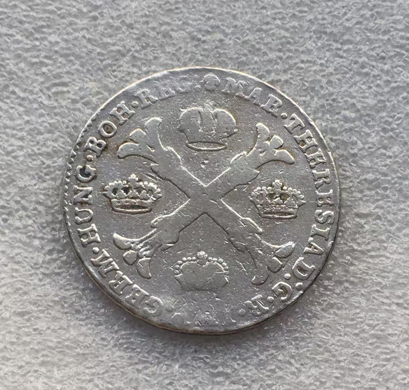 世界钱币专场拍卖 每周二开拍 1770年奥属尼德兰四皇冠1泰勒银币