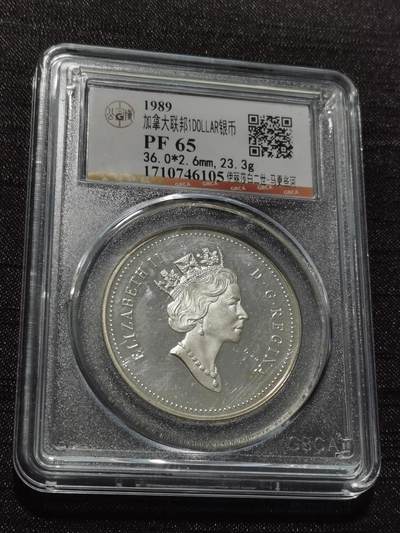 天下钱庄专场欢迎参拍 - 加拿大1加元银币