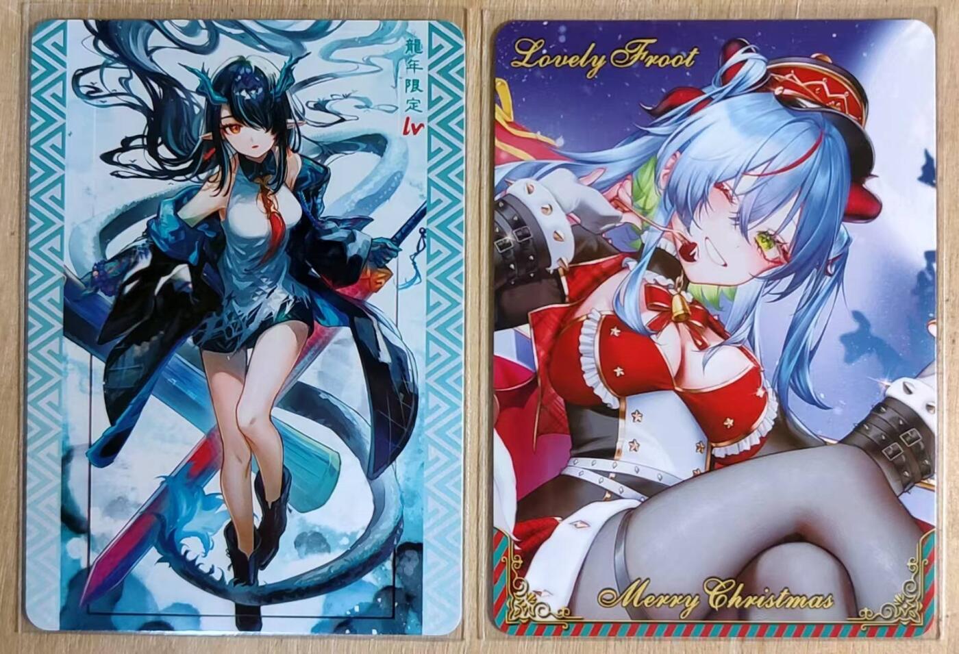 满赠PR！！龙虎卡牌-七八场（满200元包邮，无佣金，每周六结拍，欢迎送拍） 折光彩闪2张 驴打滚卡牌 龙年限定卡&满赠卡