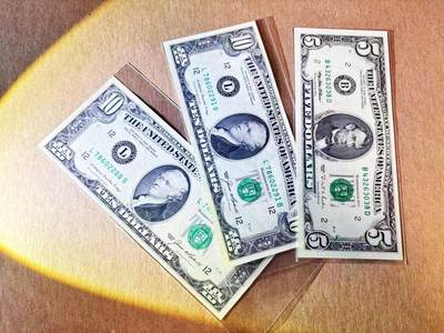 【Blue Auction】世界纸币精拍第794期——18级TOP拍卖/信誉/品质/专业/高效💫 -   【一组3张 含88尾】美国 1985-95年5-10美金 UNC-