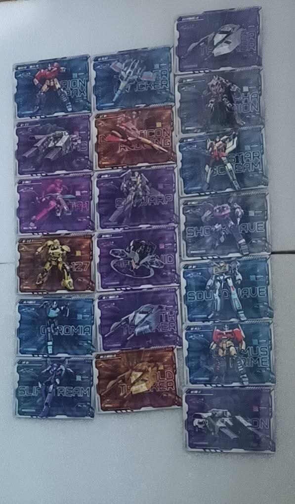 卡游专场  不寄存 卡游变形金刚HR一套 19张