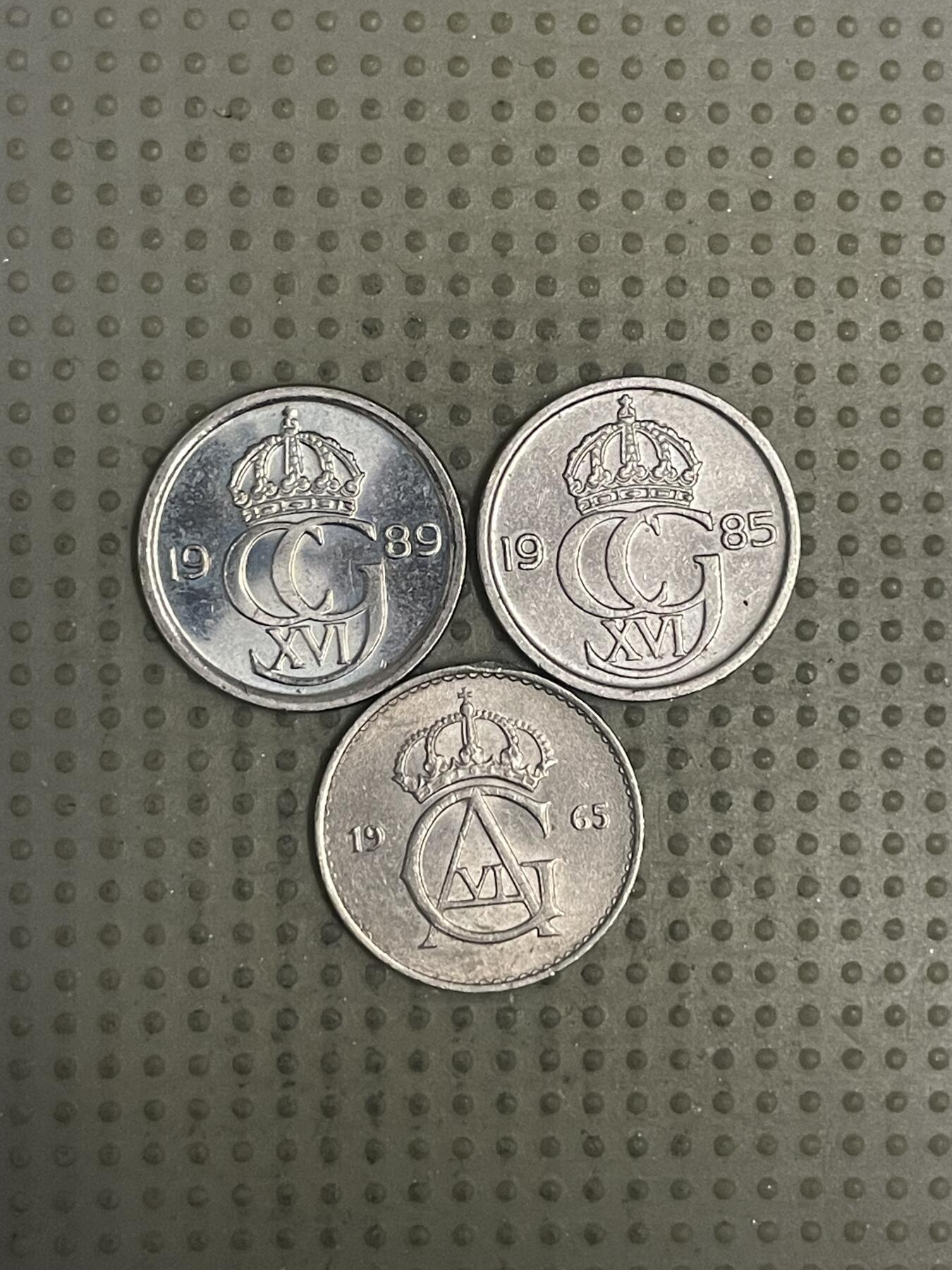 2026年第33场各国散币拍卖（总第183场） 瑞典10欧尔3枚