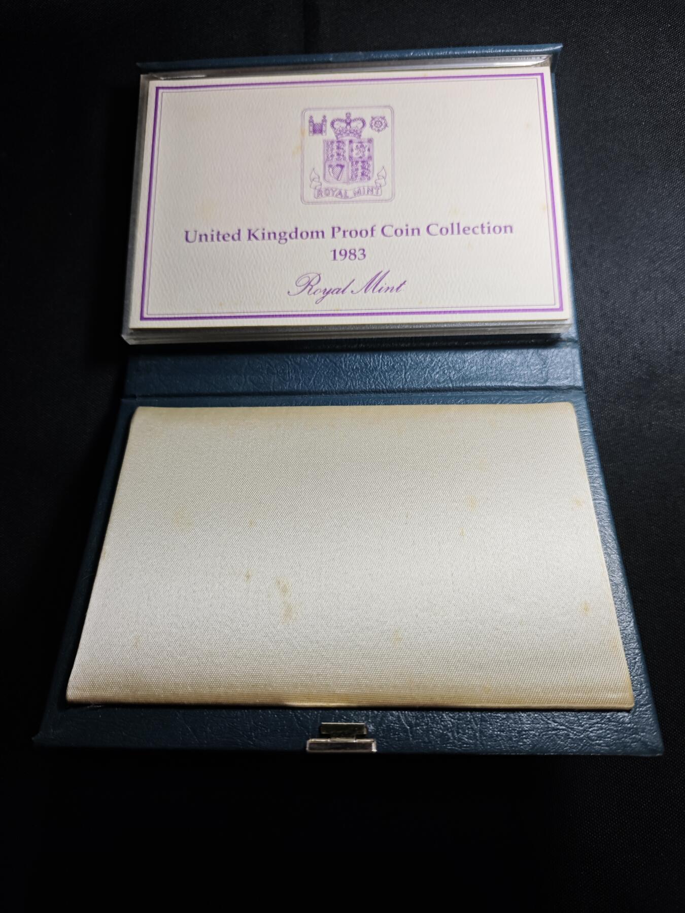 KK钱币收藏小铺   套币专场 2月预留时间 周末发货  1983英国清年精制套币