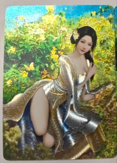 满赠PR！！龙虎卡牌-七八场（满200元包邮，无佣金，每周六结拍，欢迎送拍） - 粗闪2张 燎原焱卡 灰与十大名J上部 - 董小宛 二渐变