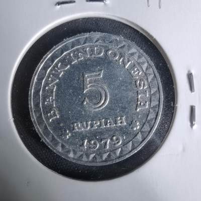 沼泽如烟--第1019场 - 印度尼西亚1979年5卢比