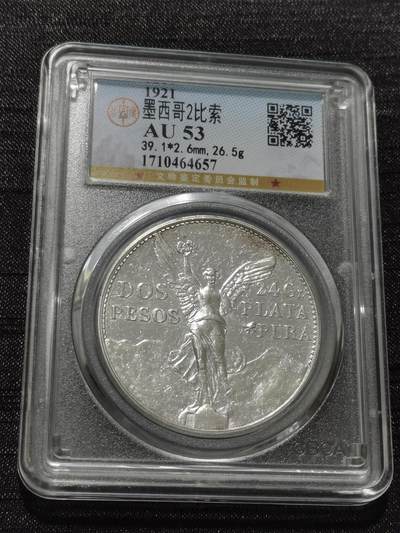 天下钱庄专场欢迎参拍 - 墨西哥2比索银币