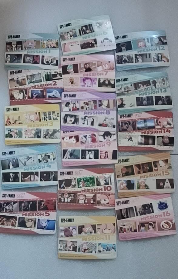 卡游专场  不寄存 卡游 间谍过家家  R 一套 16张