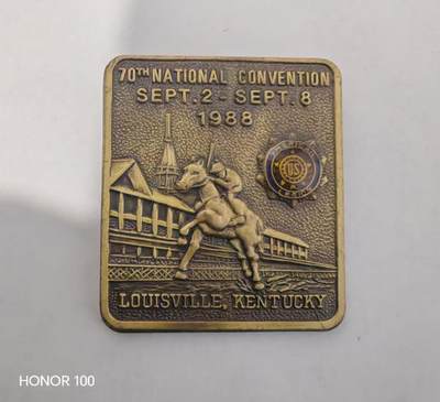 杂件，不寄存 - 美国退伍军人协会（American Legion）第70届全国代表大会，钻石标