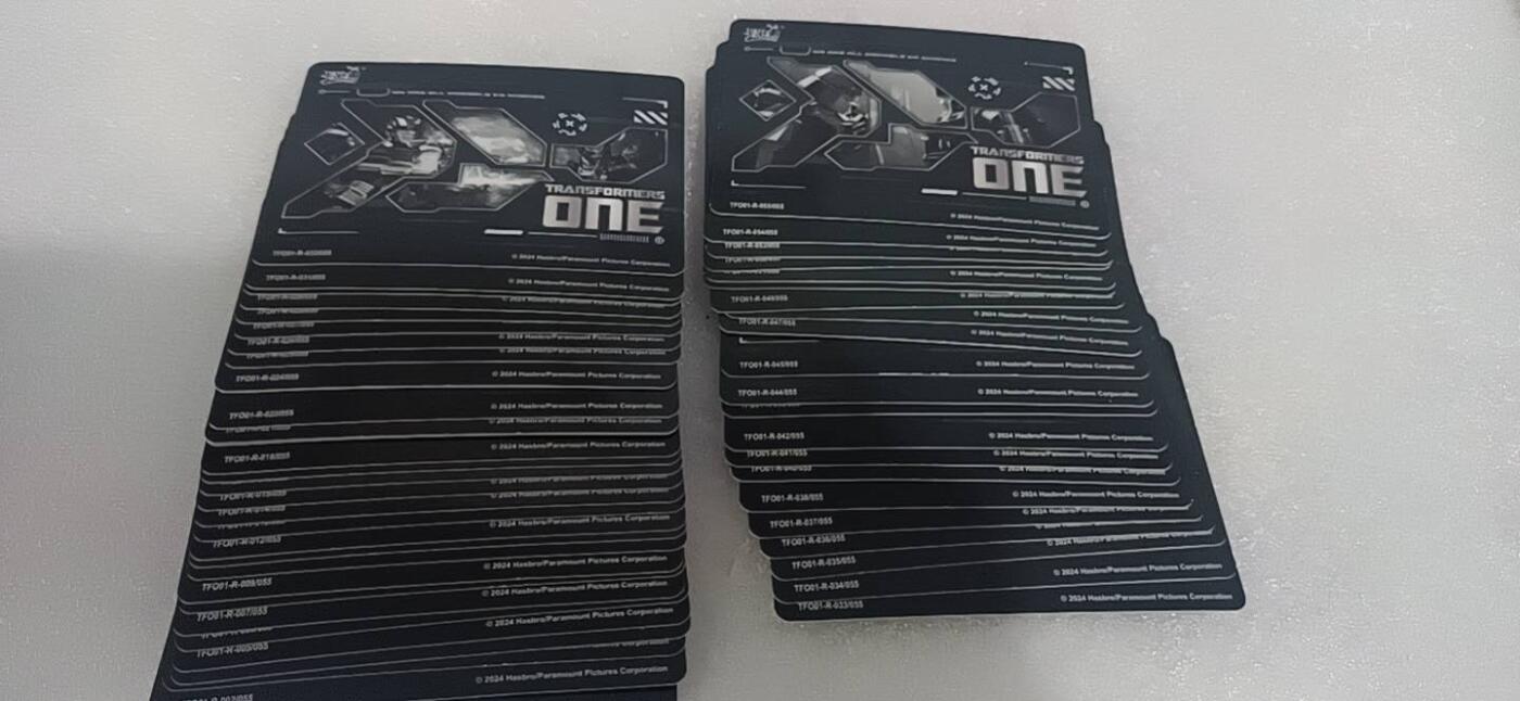 卡游专场  不寄存 卡游变形金刚R卡一套 55