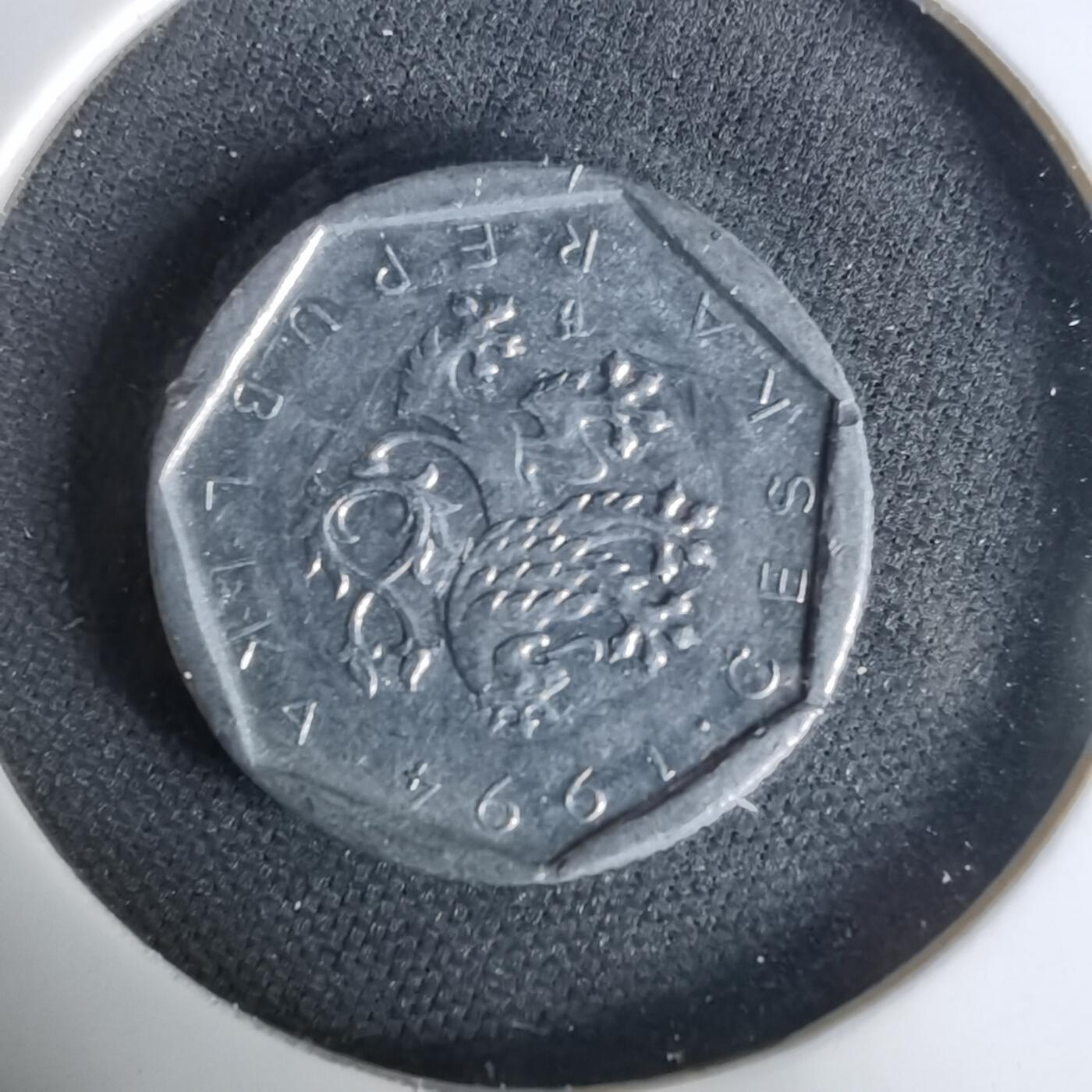 沼泽如烟--第1019场 捷克1994年20赫勒