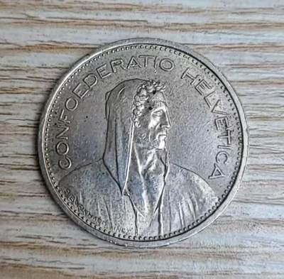 ❤️【币观天下】❤️ 第344期钱币秒杀拍卖场- 2026.3.13周五晚上6点半场 长期征集拍品  - 瑞士1967年5法郎银币品如图835银15克