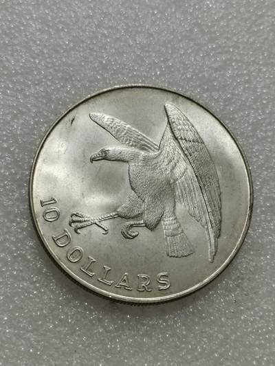 天下钱庄专场欢迎参拍 - 新加坡海鹰10元银币