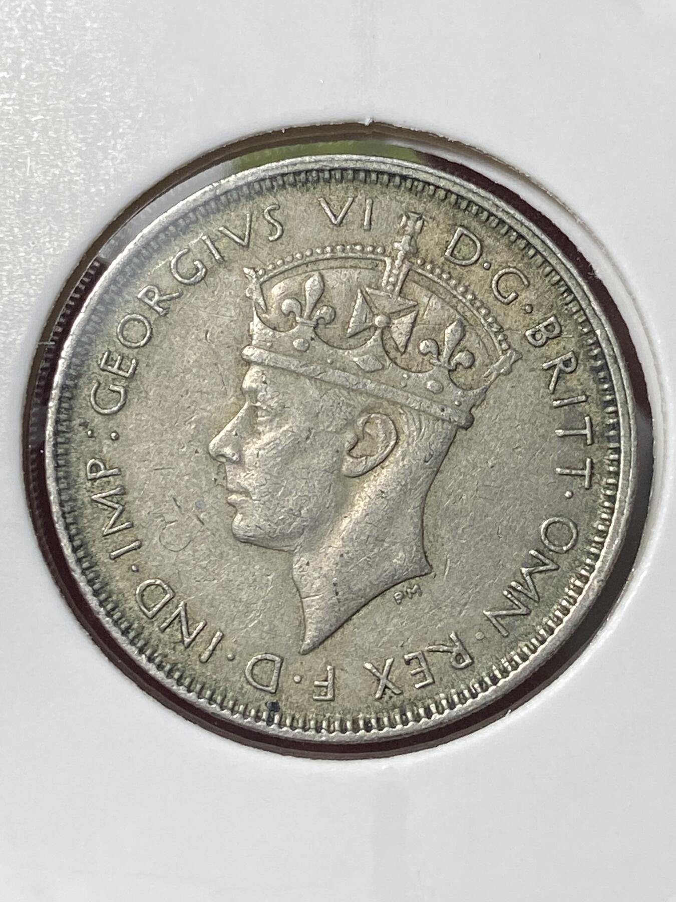 2026年第三十五场(总第二百零四场）外国精品纸夹币场(免佣金) 流通好品–英属西非1939年3便士(乔治六世时期，H标喜敦厂造)