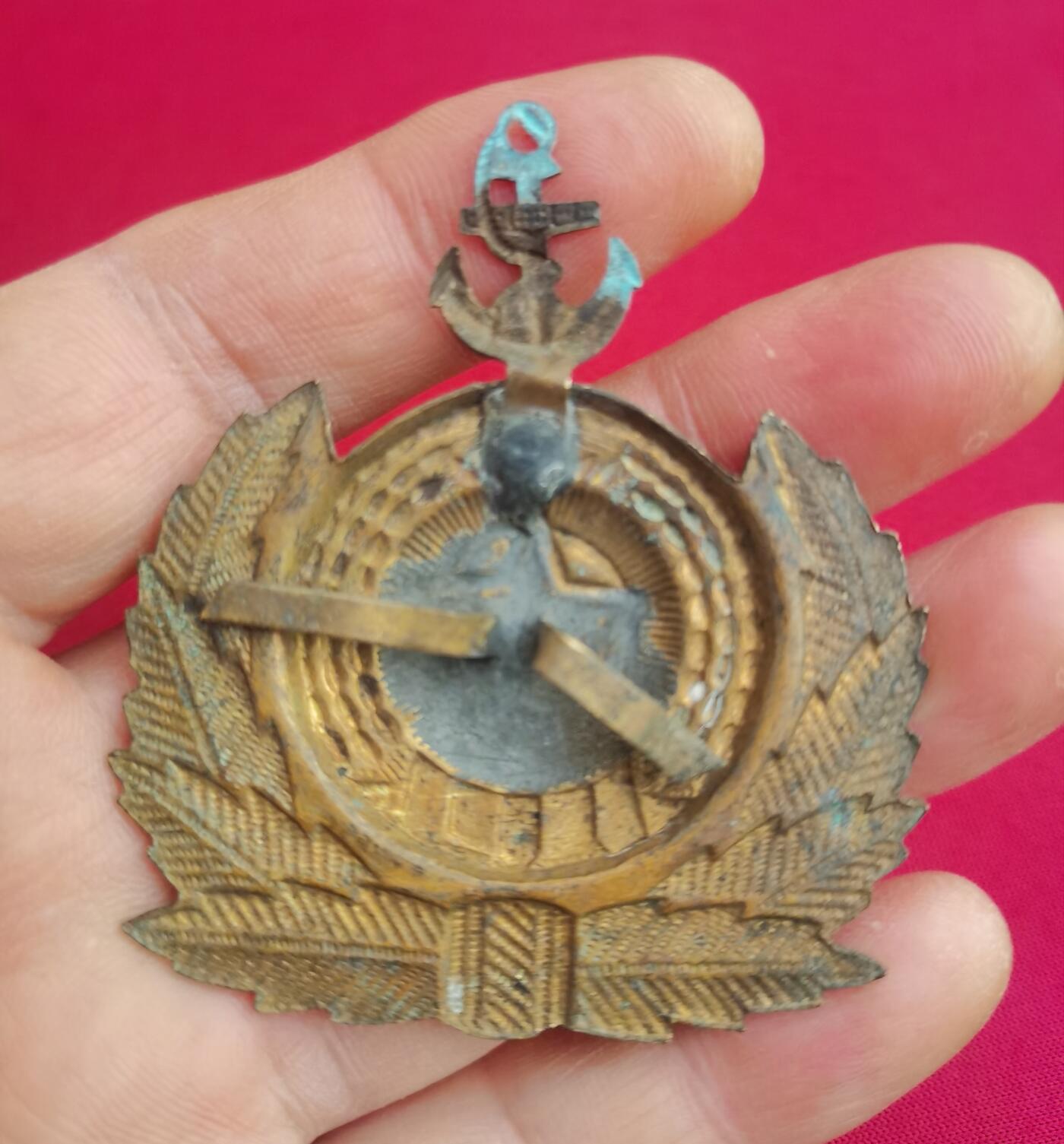 苏联朝鲜勋章收藏  朝鲜海军老帽微一个