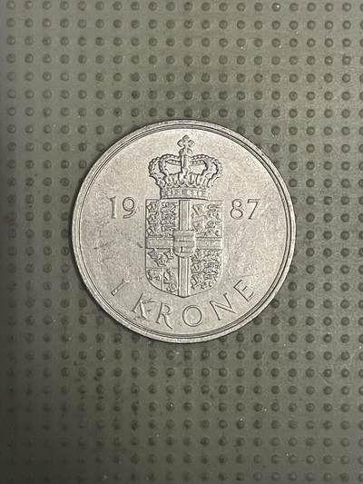 2026年第33场各国散币拍卖（总第183场） - 丹麦1987年1克朗