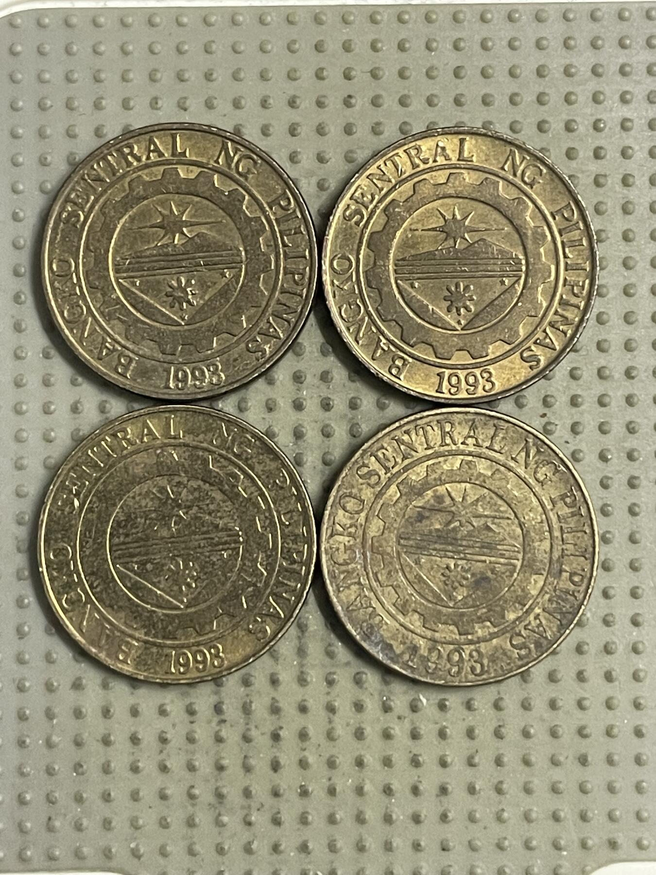 2026年第34场各国散币拍卖（总第184场） 菲律宾25分4枚