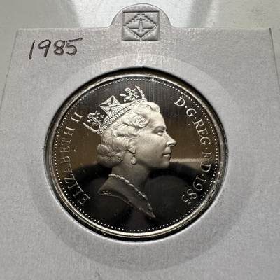 🌹外币初藏🌹🐯2026年第28场   每周二四六晚8️⃣点 接代拍 - 英国1985年10便士 精制币