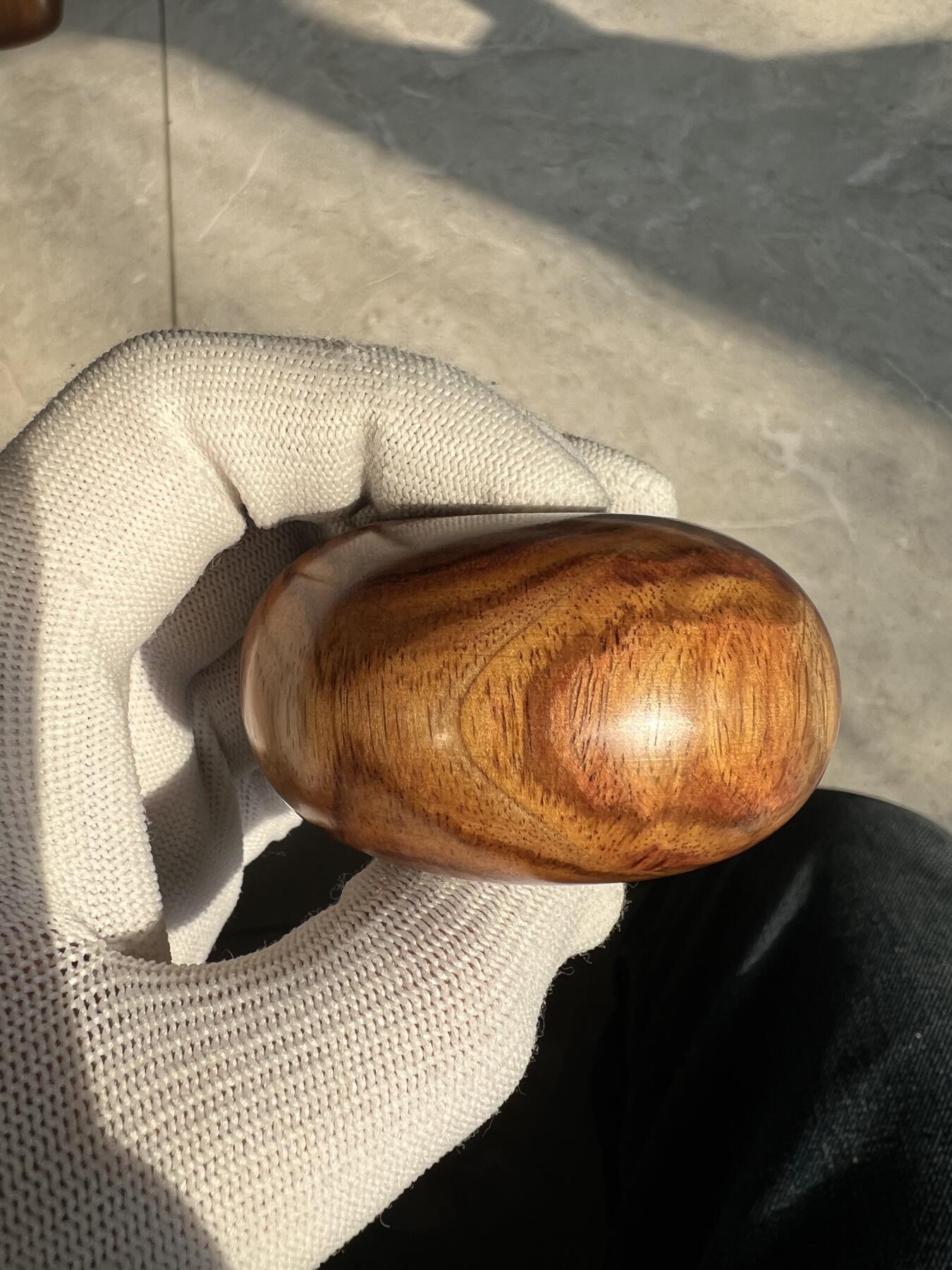 零元拍：海南黄花梨超大面包圈：59/33MM