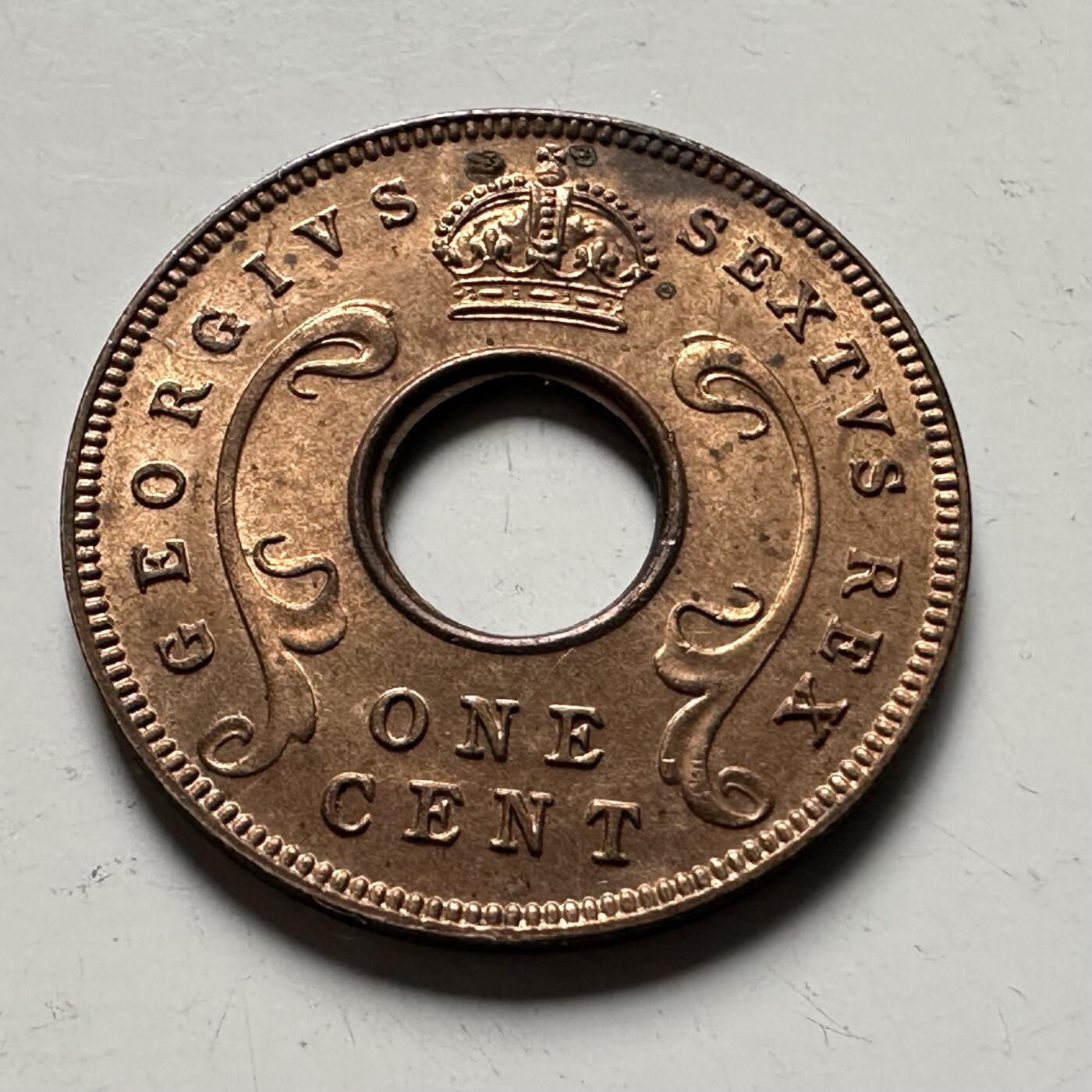 🌹外币初藏🌹🐯2026年第28场   每周二四六晚8️⃣点 接代拍 英属东非1949年一分