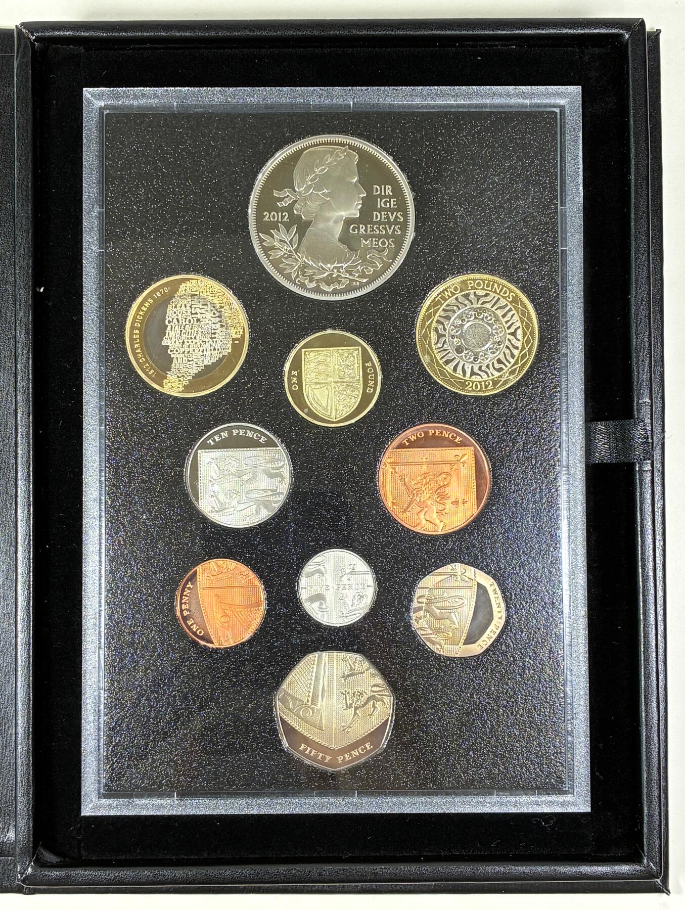 【雨安】【直播拍卖】【第0127期-裸币套币】2026-03-13 周五 19:30 (金价1140, 银价21.50) [现代套币] Great Britain 英国 套币 精制套币 2012年