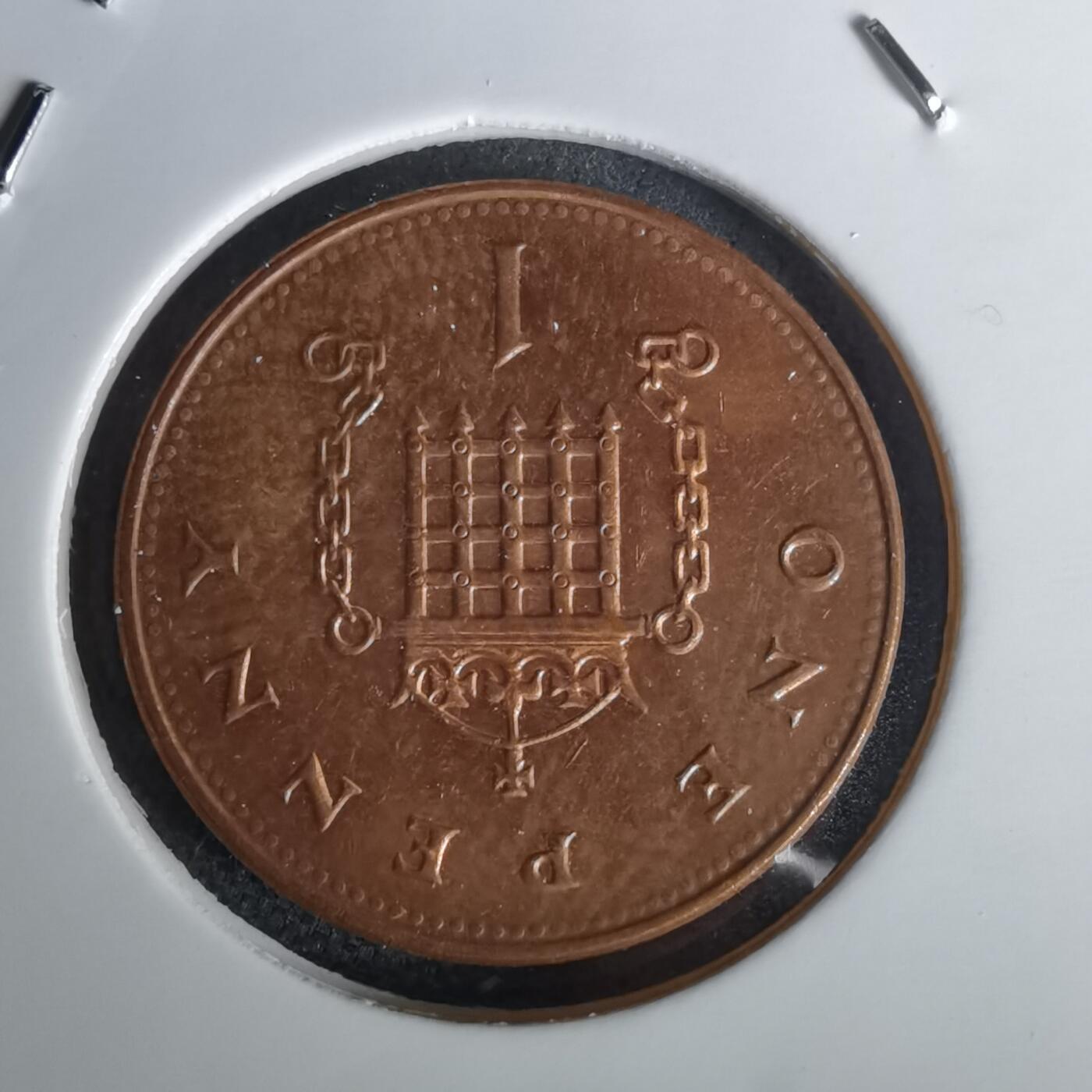 沼泽如烟--第1020场 英国1998年1便士