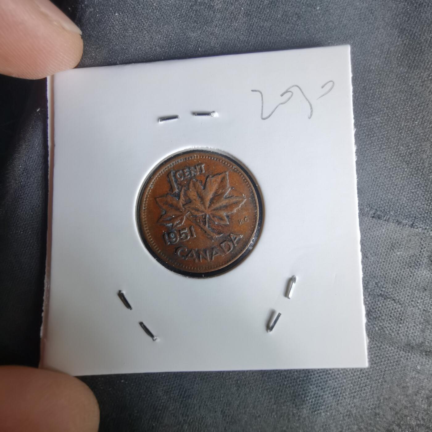 沼泽如烟--第1020场 加拿大1951年一分