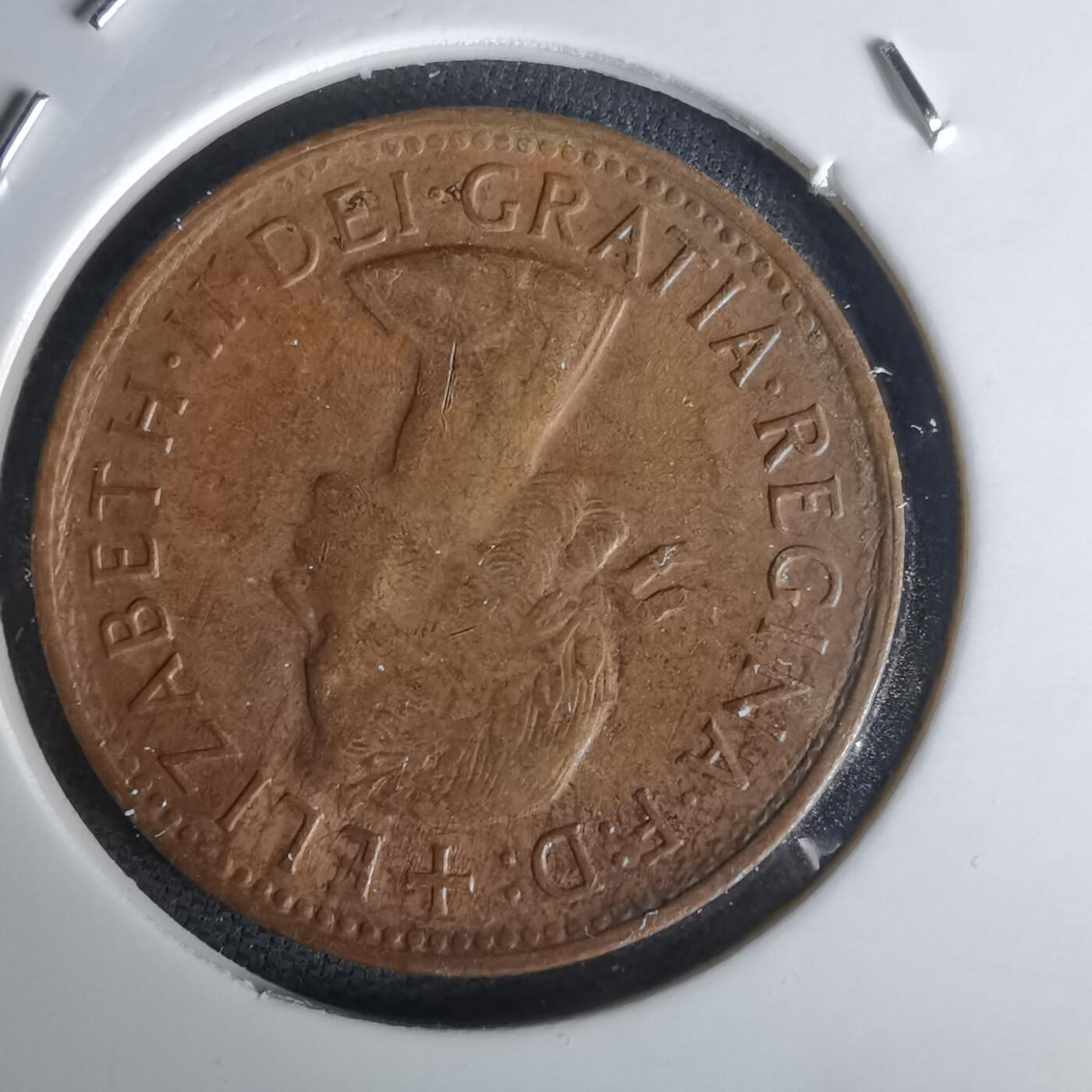 沼泽如烟--第1020场 澳大利亚1961年半便士