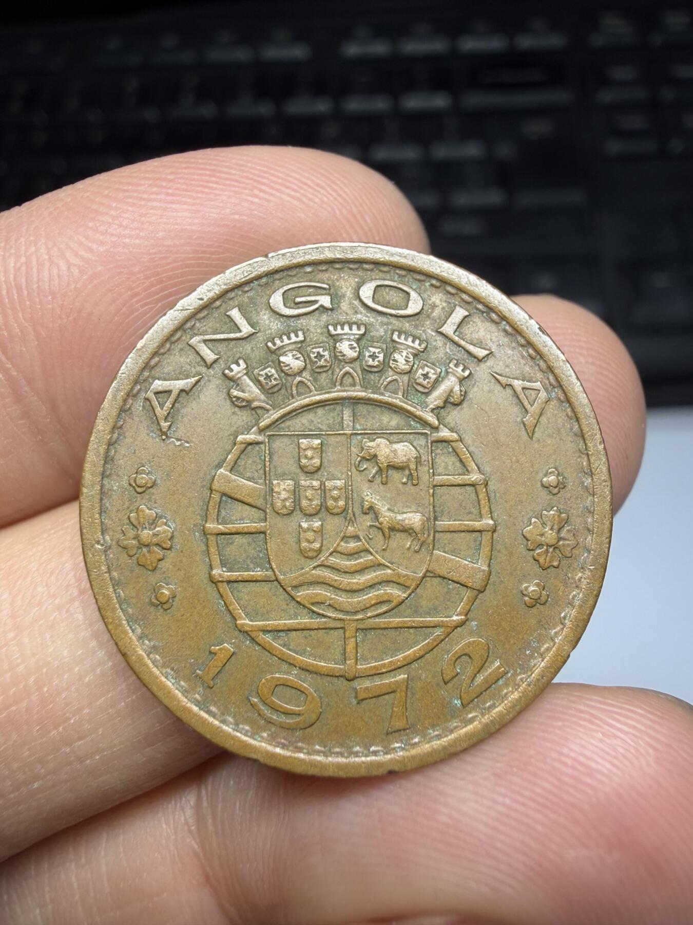 2026年集古藏今外币拍卖第三期-第3场—（总第313拍），可以寄存60天，满160元包邮。 1972年安哥拉1埃斯库多