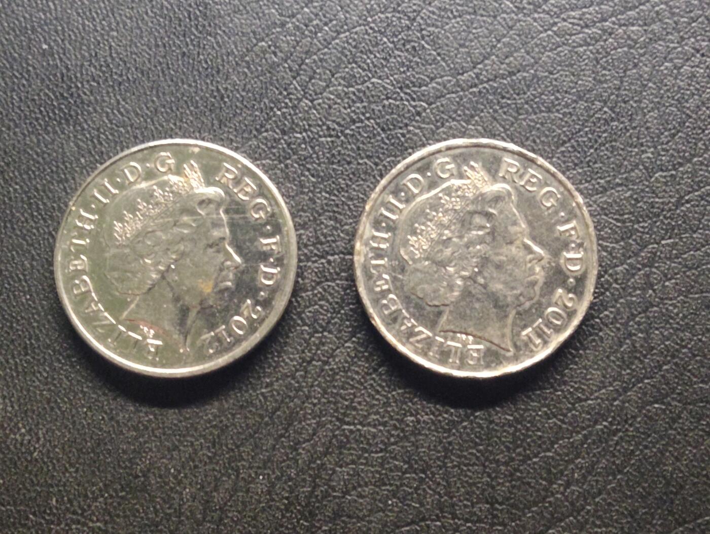 荟藏特别场次第七期——“社长的钢镚堆” 英国盾徽版10便士批量两个