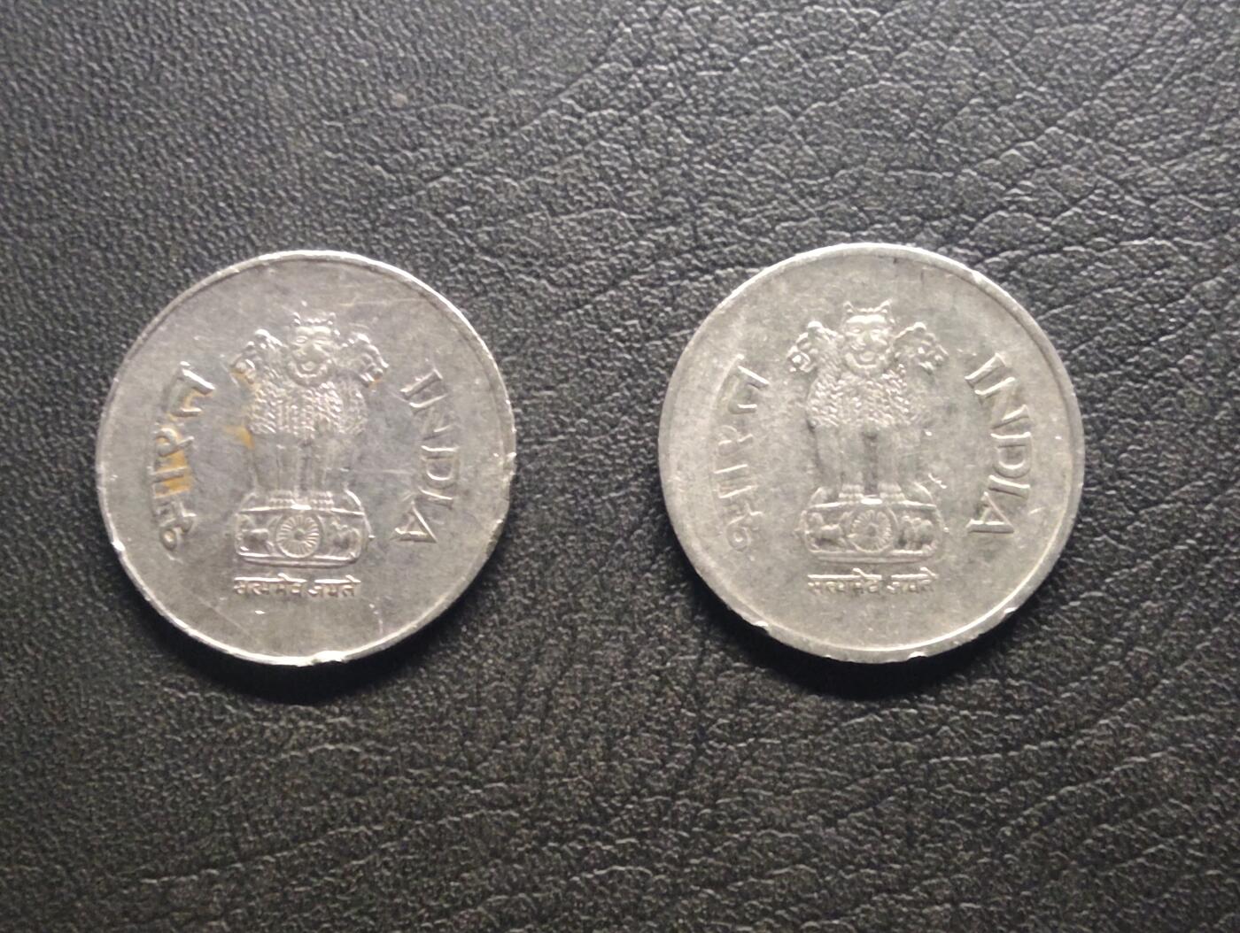 荟藏特别场次第七期——“社长的钢镚堆” 印度1卢比批量两个